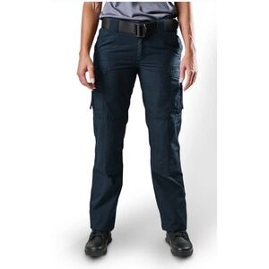 TRU-SPEC 24-7 Series Womens Tactical Cargo Pants Navy Blue Ripstop 32/34 EMS EMT
